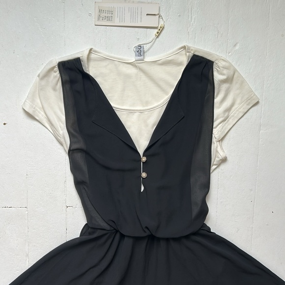 Xinfinity Black Layer Dress - Picture 2 of 15